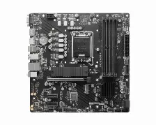 Tarjeta Madre Msi Pro B760m-p Socket Lga 1700, Lga 1700, 4 Ddr5-sdram, Sata Iii 4, Micro Atx, 1x Hdmi, 1x Displayports, 4x Usb 2.0, 2x Usb 3.2 Gen 1